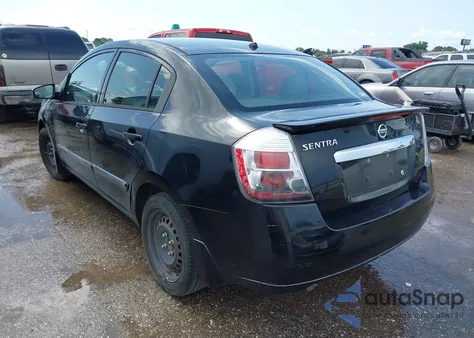 2012 Nissan Sentra 2.0 S z USA, uszkodzony, nr VIN 3N1AB6AP0CL778094